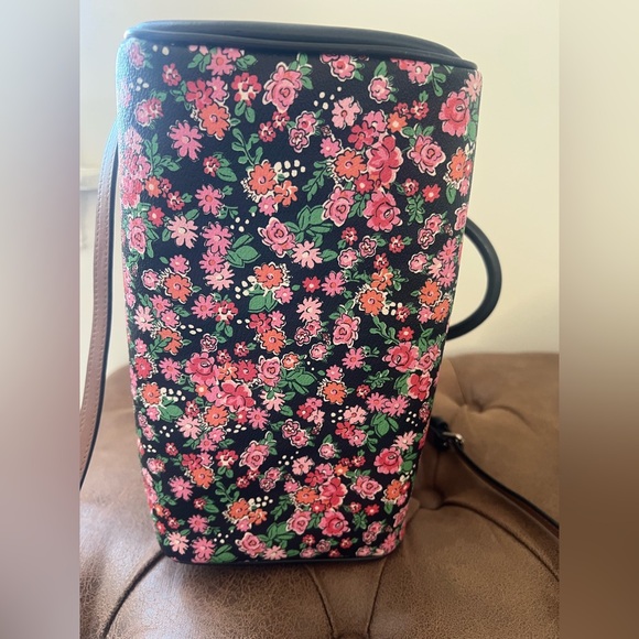 Coach Mini Bennett Satchel In Posey Cluster Floral Print - Picture 8 of 9